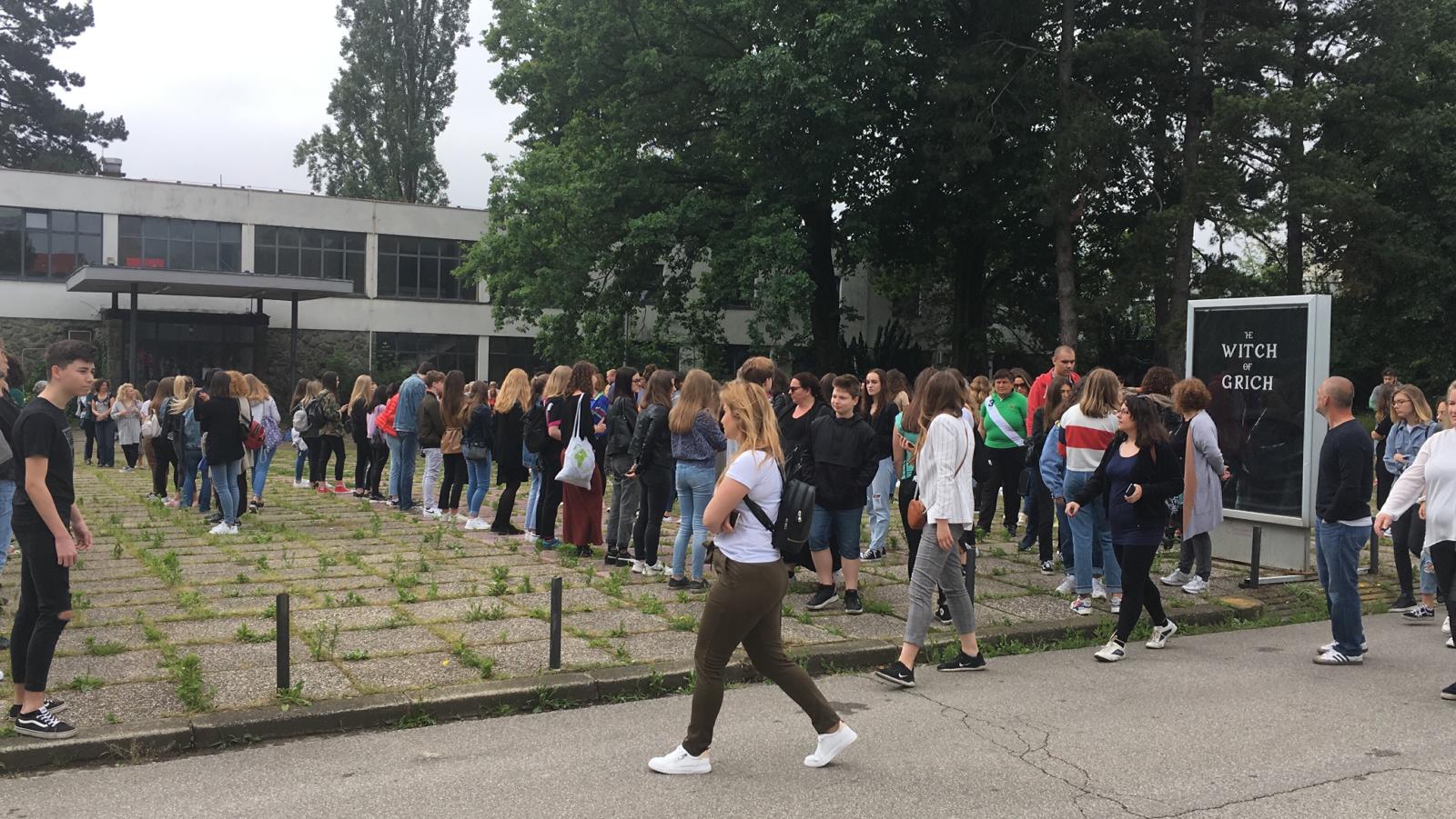 Casting for Crno-bijeli svijet held at Jadran Film Zagreb