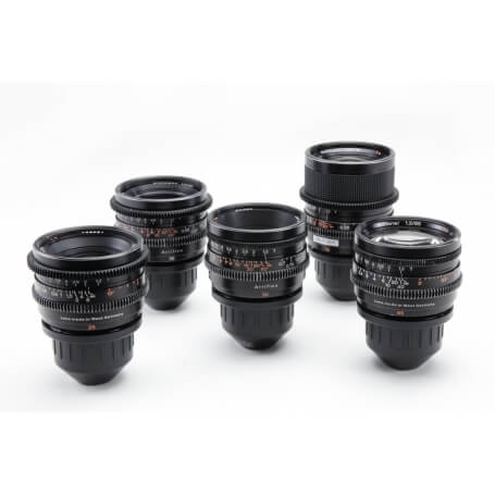 ZEISS Super Speed T1.3 MKII PL mount lens set